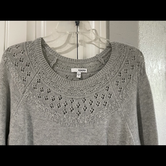 Ladies Grey Sweater - Picture 2 of 2